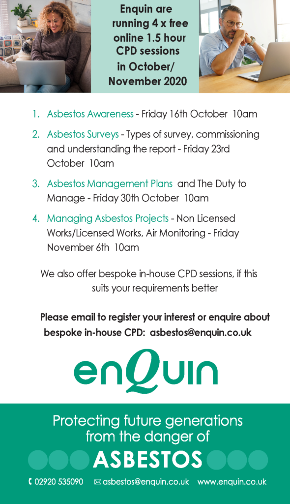 Free CPD sessions from Enquin