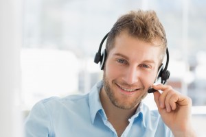 man on telephone